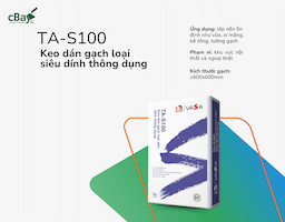 Keo dán gạch loại siêu dính thông dụng TA-S100 VASA thumbnail 2
