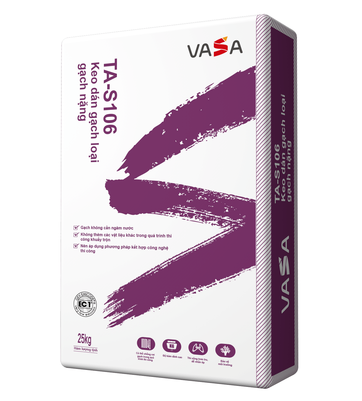 Keo dán gạch loại gạch nặng TA-S106 VASA