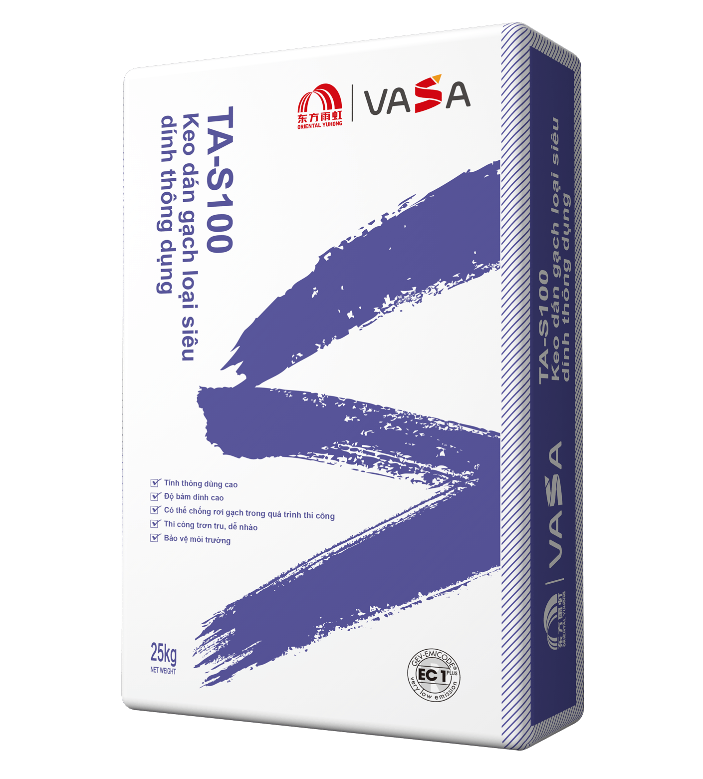 Keo dán gạch loại siêu dính thông dụng TA-S100 VASA