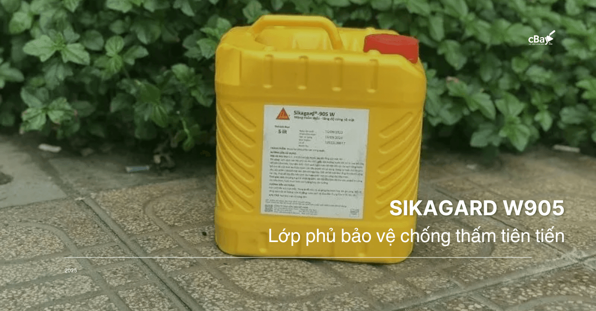 SIKAGARD W905 - Lớp phủ bảo vệ chống thấm tiên tiến